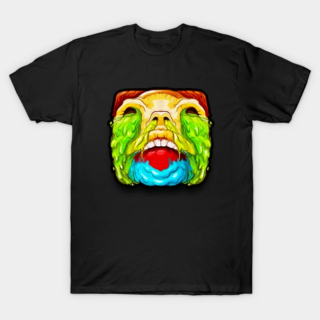 Ooze Face T-Shirt by RadioactiveUppercut